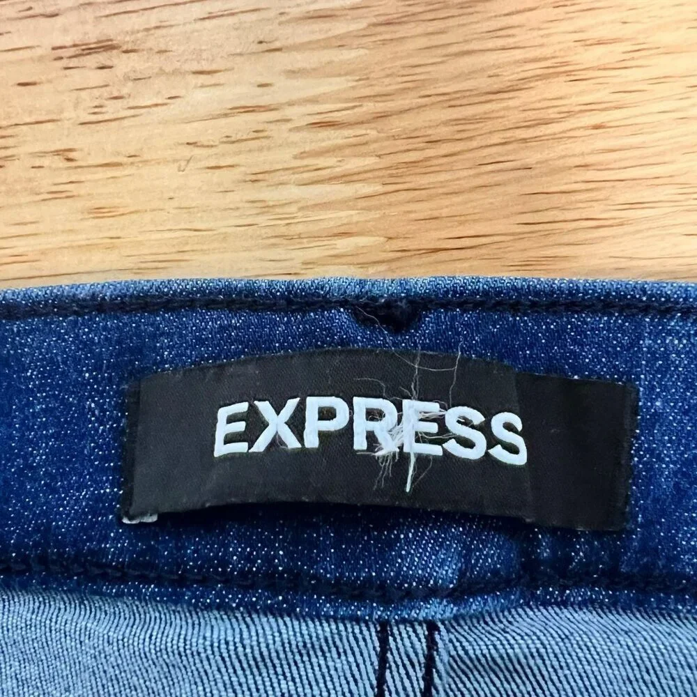 Express Womens Ankle Jeggings High Rise Size 8R